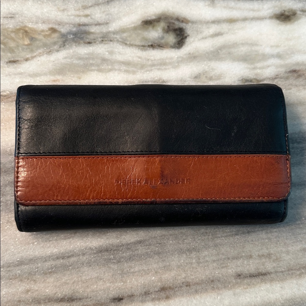 DEREK ALEXANDER WALLET/ CLUTCH -fits a phone !